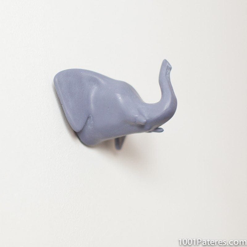 Patere deco animal elephant gris dans le site N°1 de patère et porte-manteaux de france