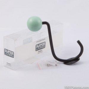 Patere-deco-boule-vert-deau