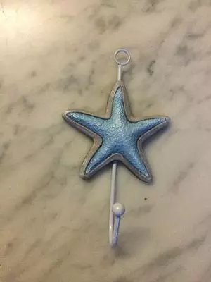 Patère étoile de mer pour décorer et ranger sa maison, chez 1001 Patères