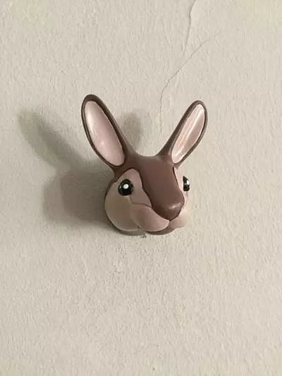 Patère Capevnture tête de lapin chez 1001 Patères