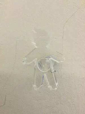 Porte serviette garcon plexi transparant ABITI KIDS PETROZZI chez 1001 Patères
