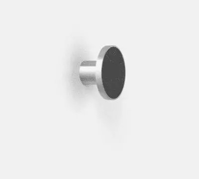 Patère en acier et marbre noir grand modèle Ferm Living, 1001 Patères