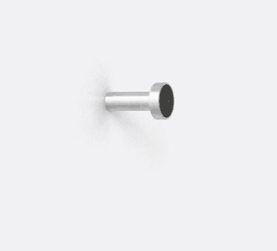 Porte manteau acier marbre noir petit modele FERM LIVING chez 1001 Patères