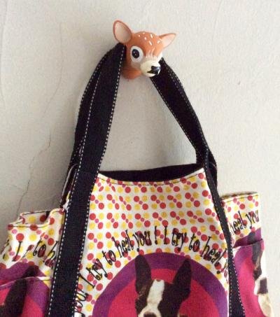 Patere faon bambi resine rangement dans le site N°1 de patère et porte-manteaux de france
