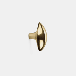 Patère acier doré galet LEMON petit modèle FERM LIVING, 1001 Patères