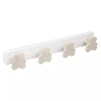 Patère chambre bébé de 4 OURS couleur sable, 1001 Patères