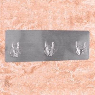 Patere triple accroches autocollante dans le site N°1 de patère et porte-manteaux de france