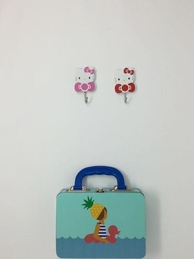 Pateres hello kitty set de 2, dans le site N°1 de patère et porte-manteaux de france