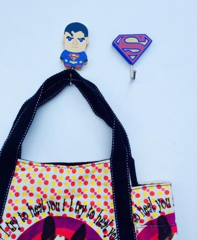 Pateres deco superman dans le site N°1 de patère et porte-manteaux de france