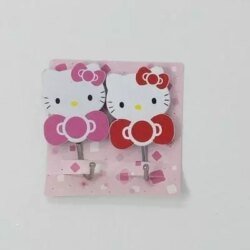 Patere autocollante hello kitty, set de 2, 1001 Patères