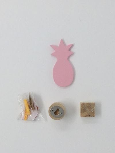 Porte manteau deco ananas rose dans le site N°1 de patère et porte-manteaux de france