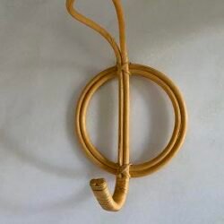 Image 1001 Patère Porte manteau osier naturel a patere double rotated dans le site N°1 de patère et porte-manteaux de france
