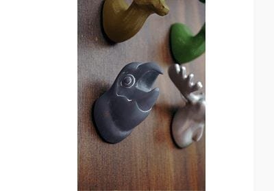 Porte manteau perroquet gris CAPVENTURE dans le site N°1 de patère et porte-manteaux de france