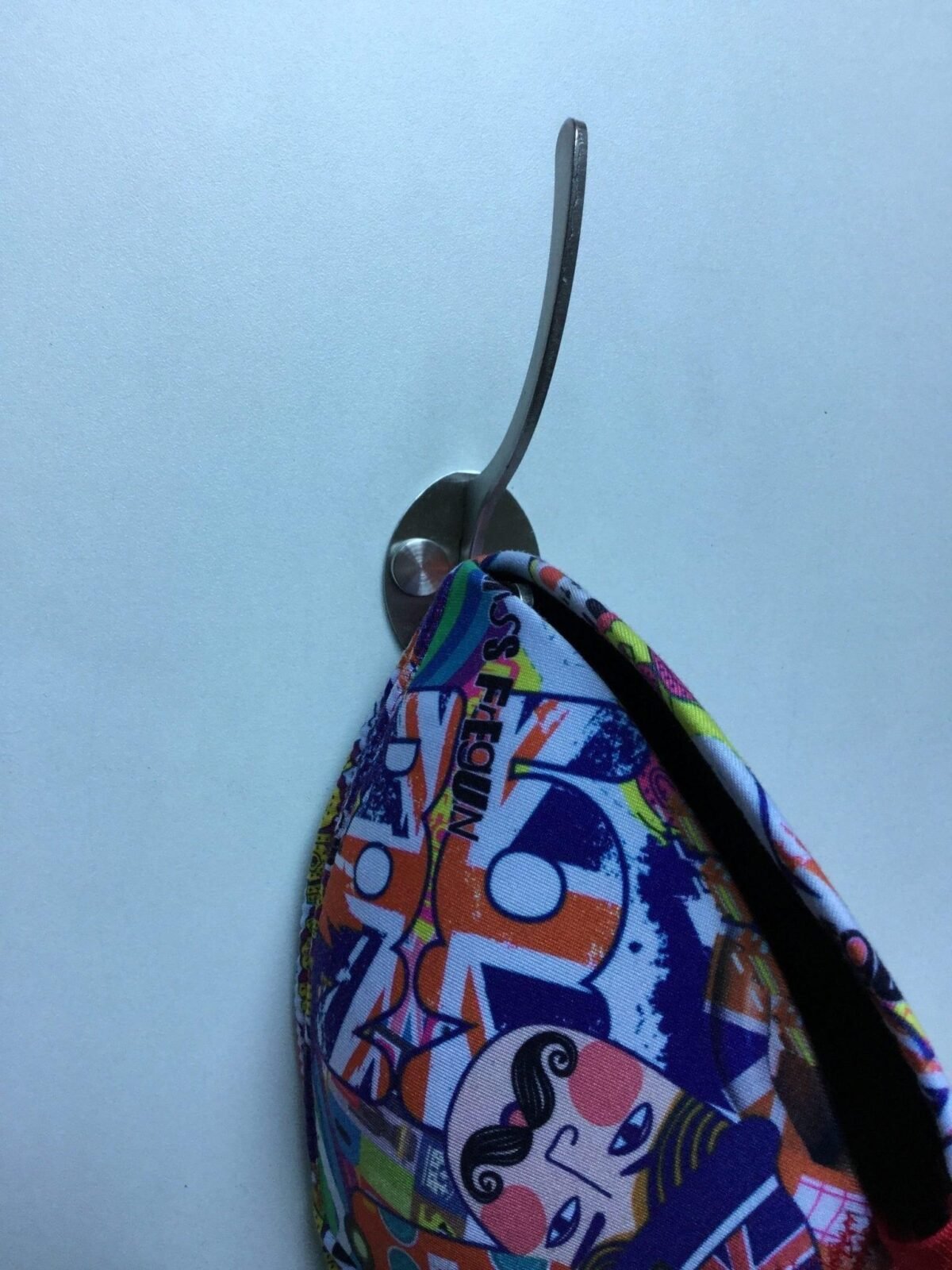 Porte manteau porte serviette double en aluminium brosse dans le site N°1 de patère et porte-manteaux de france
