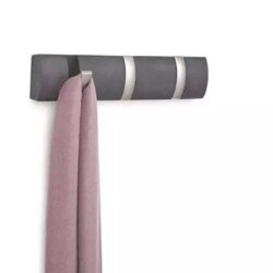 Porte manteaux design bois flotte 3 pateres UMBRA, 1001 Patères