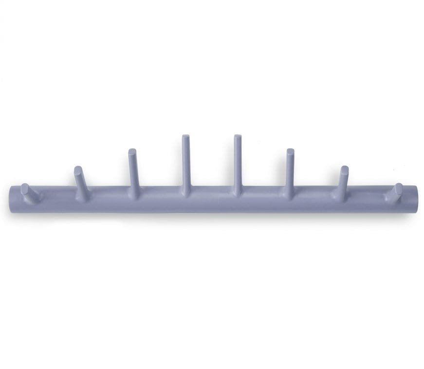 Porte manteaux 8 pateres HUMBRA HELIX mauve dans le site N°1 de patère et porte-manteaux de france