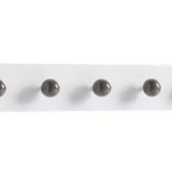Porte manteau design 5 boules vertes olives SUPERLIVING, 1001 Patères