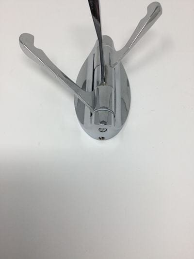 Porte serviettes salle de bain 3 pateres mobiles chromees dans le site N°1 de patère et porte-manteaux de france
