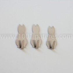 Porte torchon chat autocollant lot de 3 dans le site N°1 de patère et porte-manteaux de france