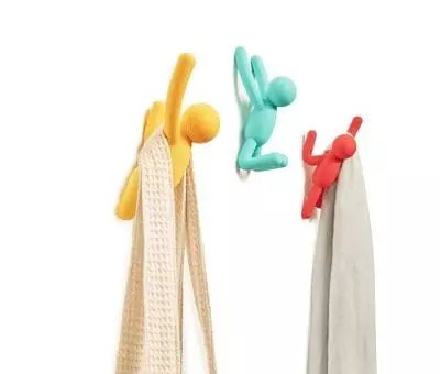 Patères murales lot de 3 BUDDY HOOKS color UMBRA, 1001 Patères