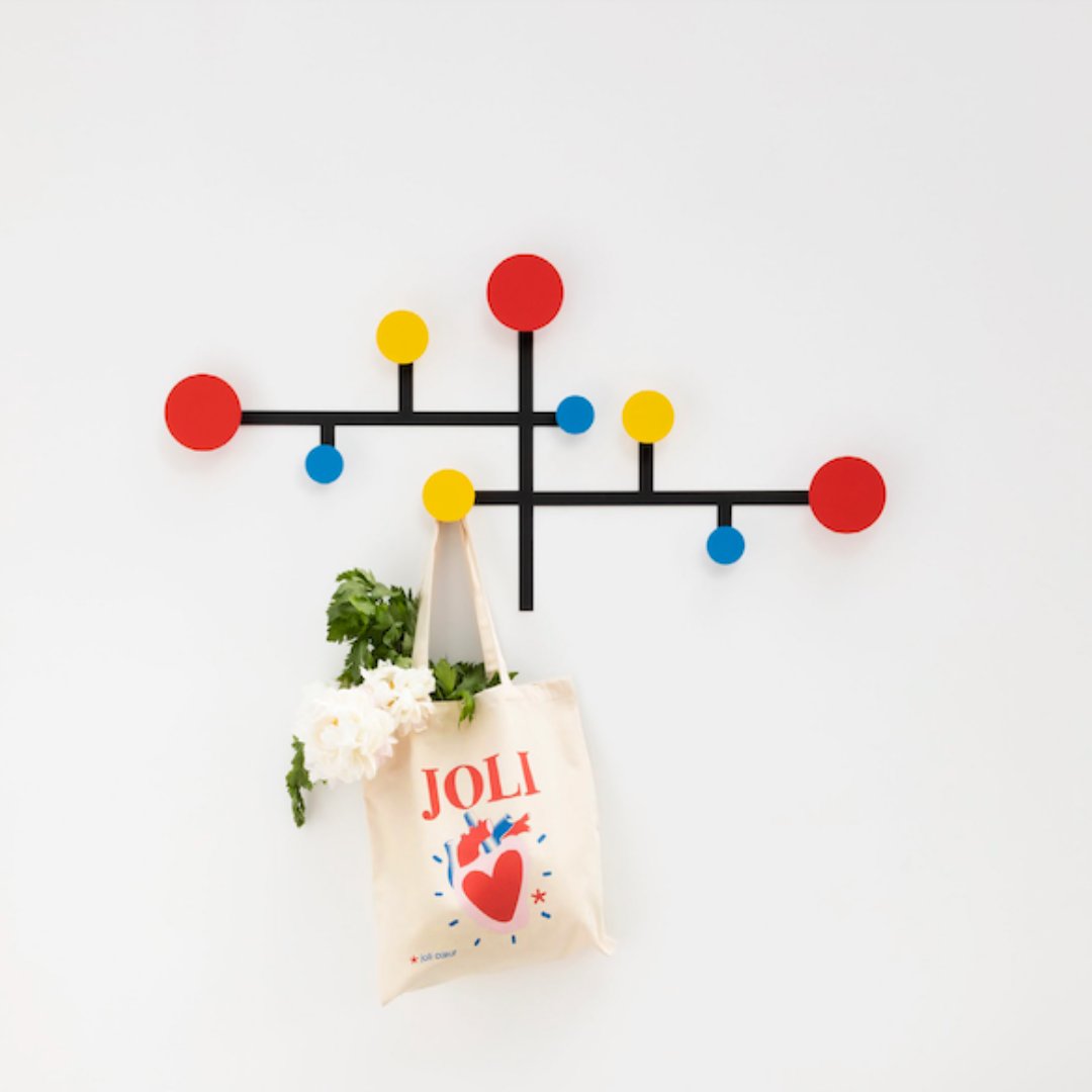 Patère murale Piet, set de 3, Presse Citron chez 1001 Patères