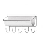 Image 1001 Patère Vide poche entree 5 pateres HAMMOCK UMBRA gris dans le site N°1 de patère et porte-manteaux de france