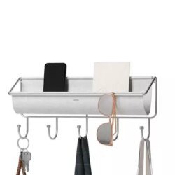 Vide-poches-vestiaire-entree-UMBRA-HAMMOCK-gris