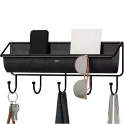Vide-poches-vestiaire-entree-UMBRA-HAMMOCK-noir
