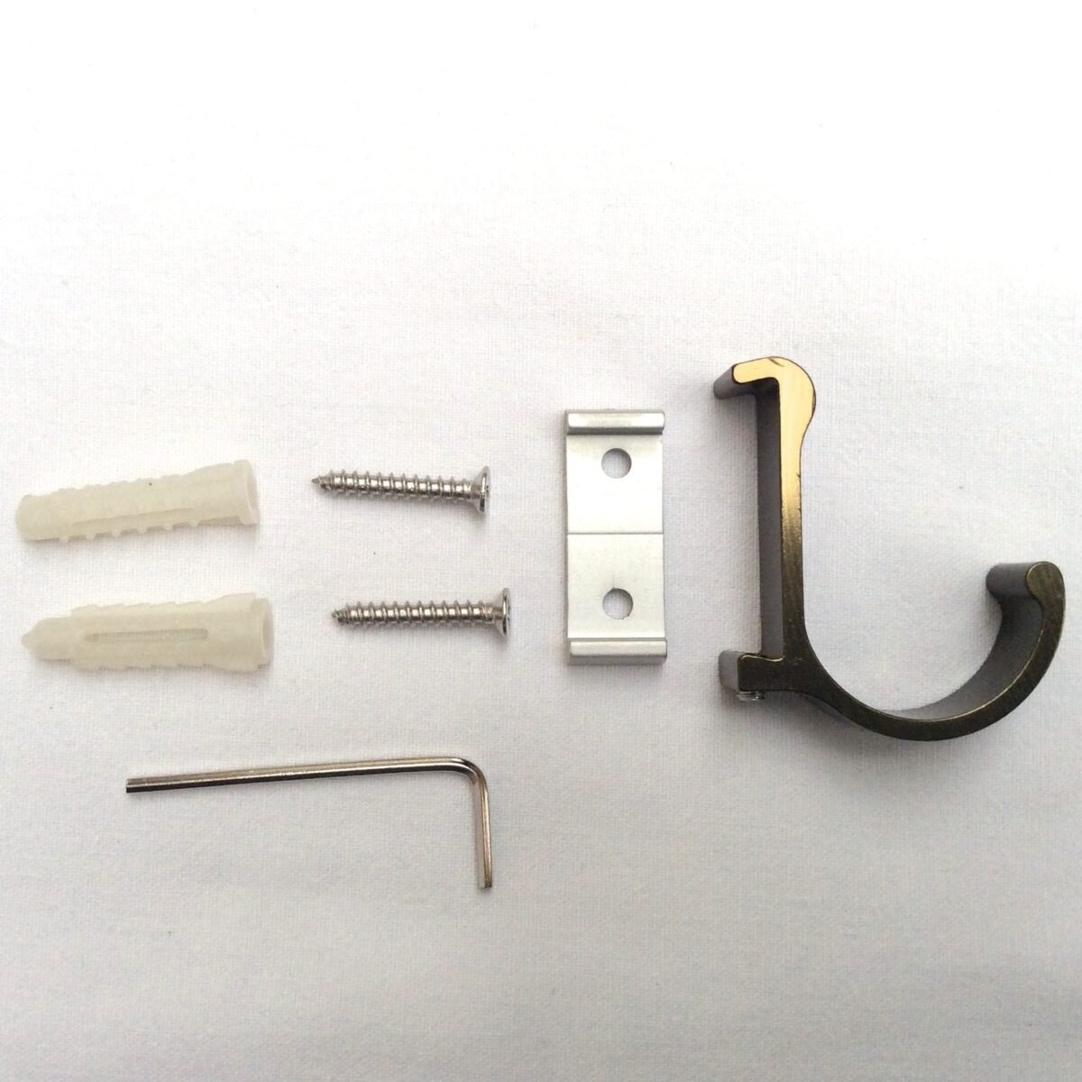 Image 1001 Patère patère color aluminium brun kit dans le site N°1 de patère et porte-manteaux de france