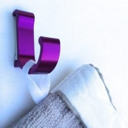 Image 1001 Patère patere color design aluminium mauve 2 copie dans le site N°1 de patère et porte-manteaux de france