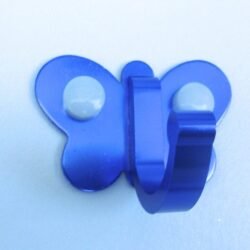 Image 1001 Patère patere color design aluminium papillon bleu dans le site N°1 de patère et porte-manteaux de france