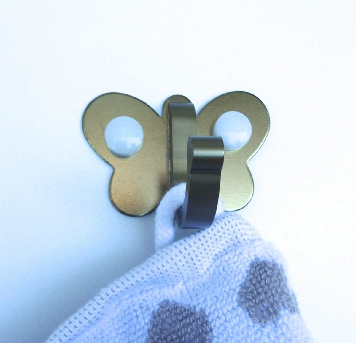 Image 1001 Patère patere color design aluminium papillon brun 2 dans le site N°1 de patère et porte-manteaux de france