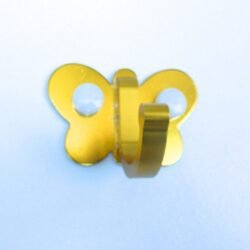 Image 1001 Patère patere color design aluminium papillon dore dans le site N°1 de patère et porte-manteaux de france
