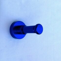 Image 1001 Patère patere tige color design aluminium bleu roi dans le site N°1 de patère et porte-manteaux de france