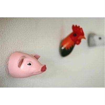 Porte manteau cochon rose Capventure dans le site N°1 de patère et porte-manteaux de france
