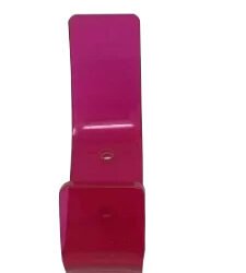 Porte vêtement salle de bain rose fuchsia ADELE PETROZZI