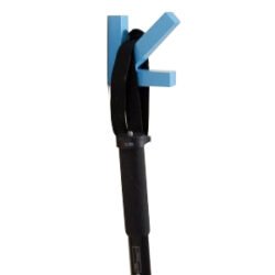 Porte-manteau flèche bleu