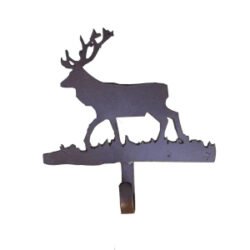 Patère murale métal cerf LES SCULPTEURS DU LAC