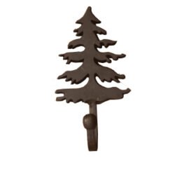 Patère murale sapin en fonte LES SCULPTEURS DU LAC