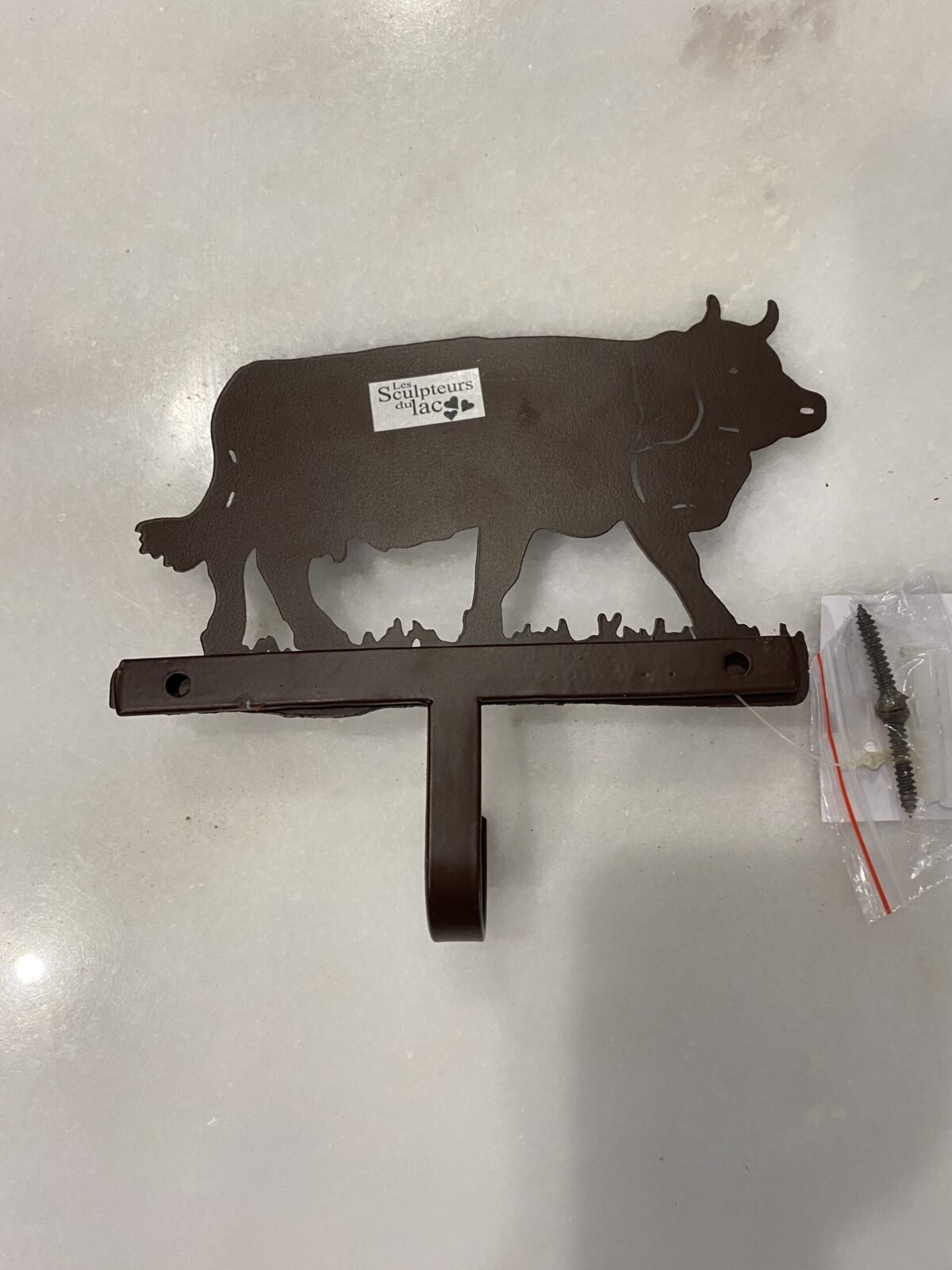 Porte torchon forme vache LES SCULPTEURS DU LAC