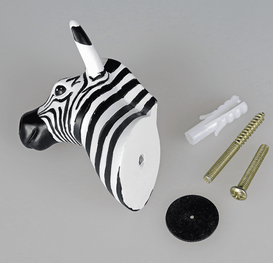Animal tropical par lot de 3 porte-manteaux CAPVENTURE